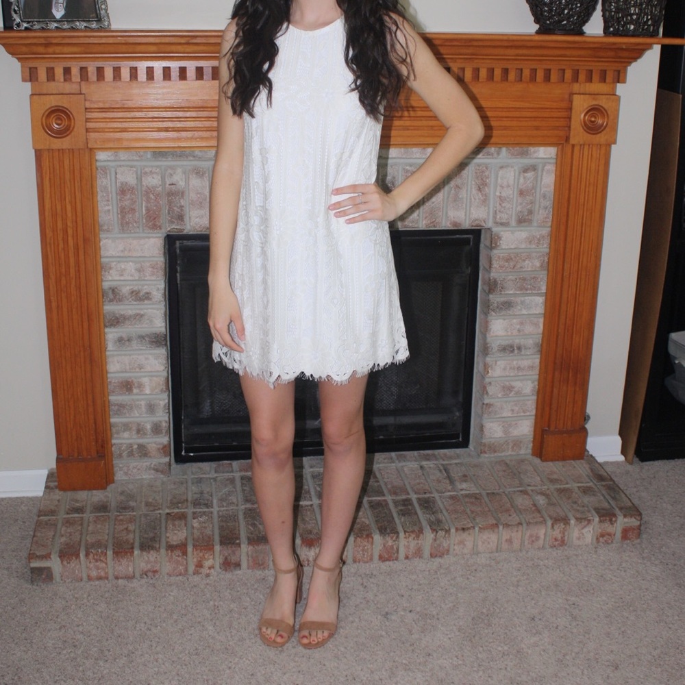 Bright White Dress
